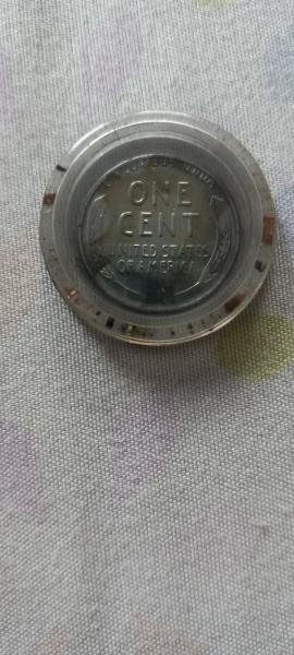 1943 penny looks like it's silver and double&hellip;