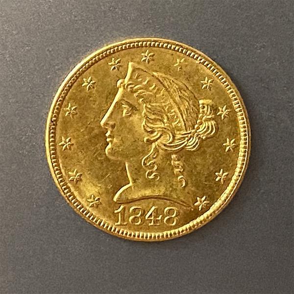 Part of a collection of coins left in&hellip;