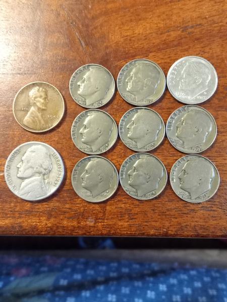 Old dime collection I found hidden in my&hellip;