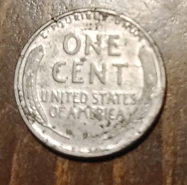 A 1936 silver wheat penny