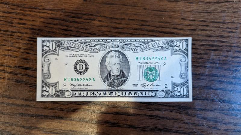 Got this from an ATM. What's it worth?
