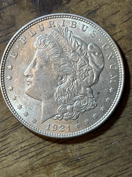 1921 Morgan Silver Dollar