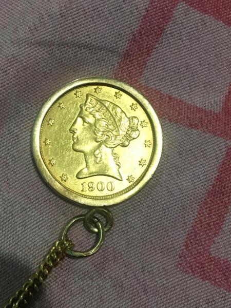 1900 5 dollar liberty head gold coin