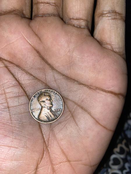1945 Penny I found looked interesting wanted to…