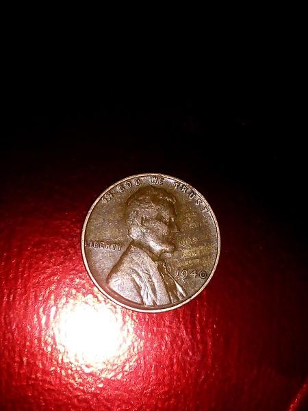 1940 wheat penny with no mint mark