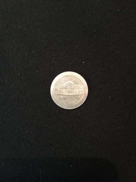 Nickel that’s partially blank on both sides