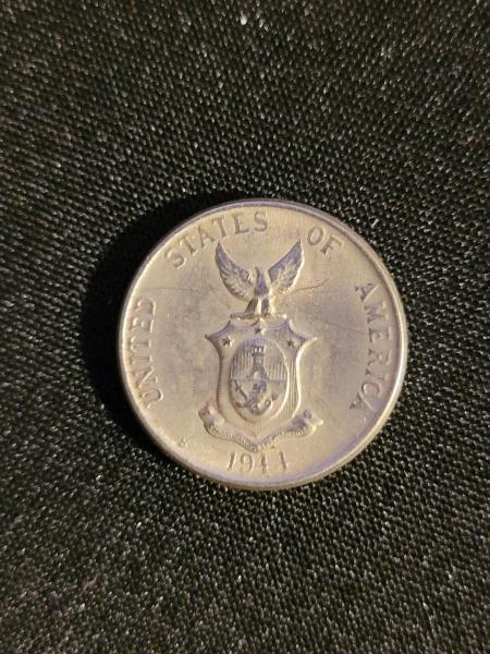 1944-s U.S Philippines 5 cents