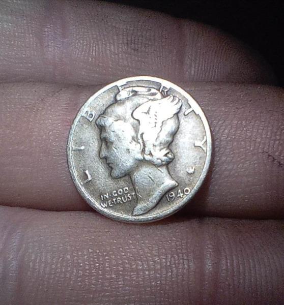 1940 dime