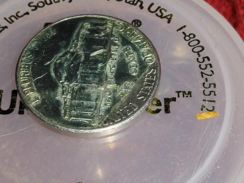 It's a 2003 nickel. On the reverse it appears to&hellip;