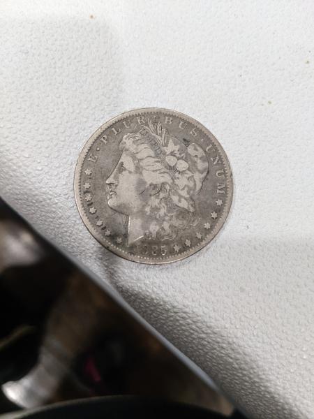 1885 one dollar coin