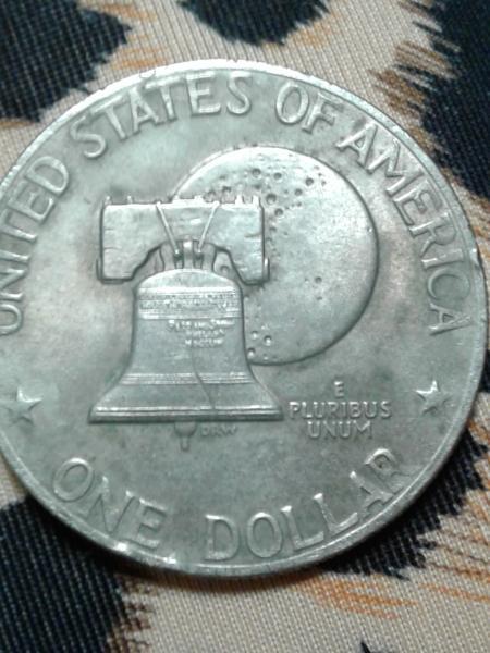 Bicentennial 1776-1976 Eisenhower dollar type 2 with no&hellip;