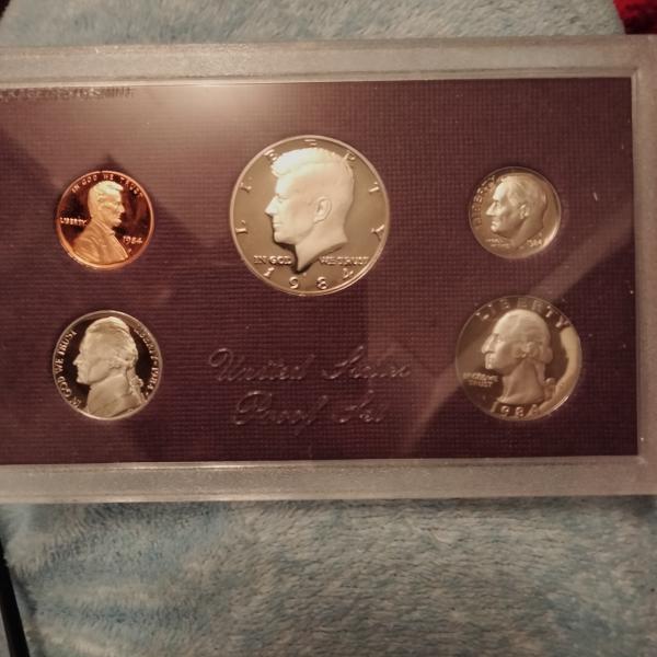 The coin's have always been secured. There a set