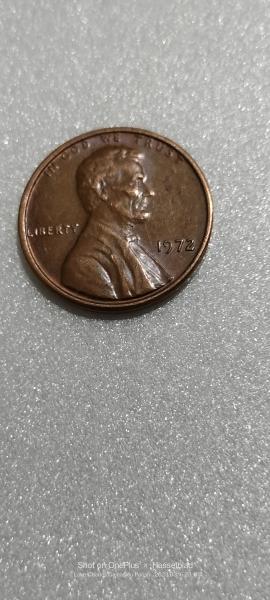 1972 Lincoln penny.
