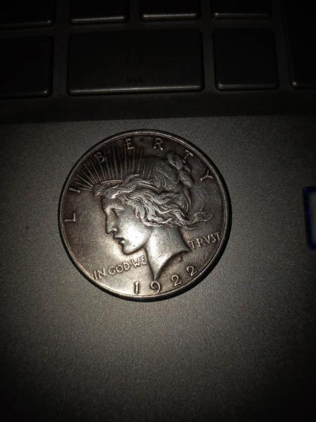 1922-S "In God We Trvst" Liberty dollar piece. Please and&hellip;