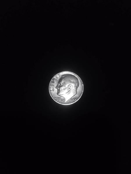 1968 no mint mark dime.