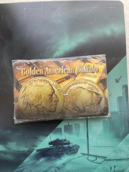 24k buffalo $50 coin 2006