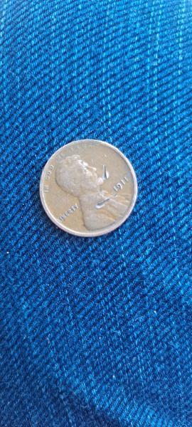 1911 wheat penny no mint mark with errors