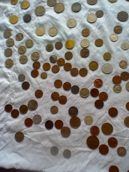 these are all collected coind that my grandfather collected throughout&hellip;