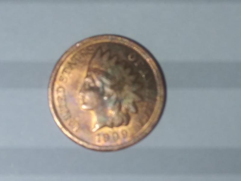 1909 Indian head penny