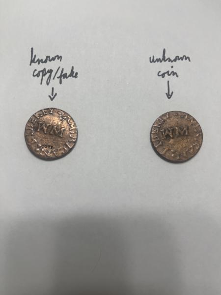 I bought some old US coin replicas a…