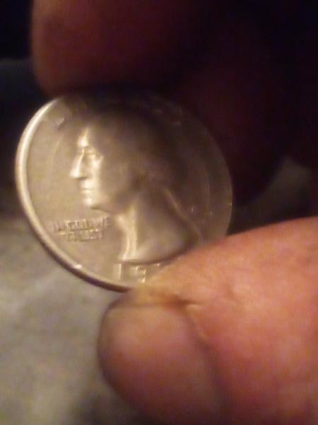 Rare 1973 d mint quarter struck on a&hellip;