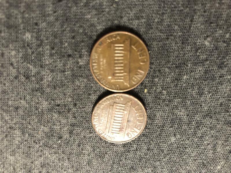 1964 Penny with errors.