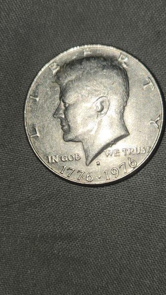 Bicentennial silver half dollar. I was justvwondering the value