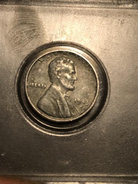 1943 s steel Wheat penny