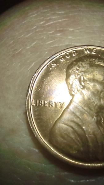 1971 no mint penny
