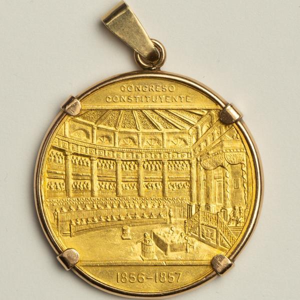 A Grove - 698 1957 Mexico Gold Constitution…