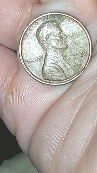 1972 3d Lincoln penny