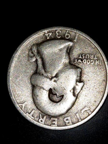 1934 us quarter with possible error