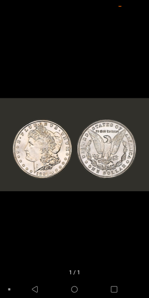 1879 1880 1897 US MORGAN DOLLAR