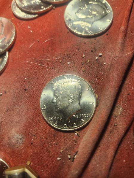 Uncirculated facial scar