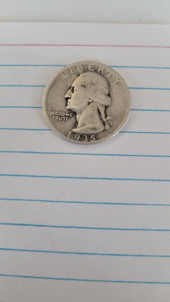 Not in to good of shape. 1935 silver&hellip;