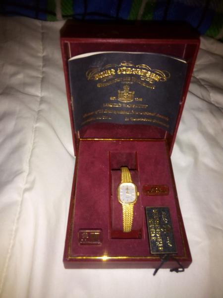 Jules Jurgensen ladies wrist watch number 4971 new in box&hellip;