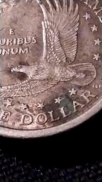 2000 P "Wounded Eagle" error Sacagawea One Dollar…