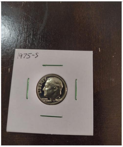 1975 S Proof Roosevelt Dime, I assuming since&hellip;
