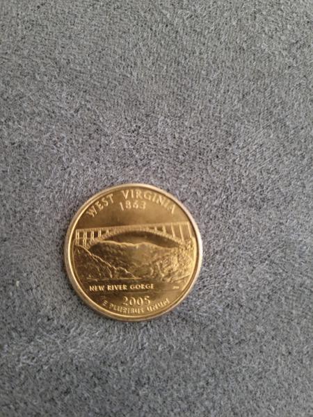 Gold quarter