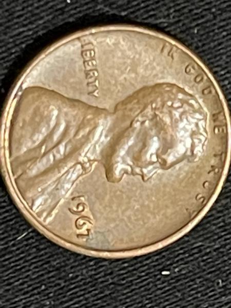 1967 penny with the L in liberty missing…