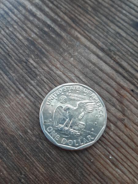 1979 Susan B Anthony Dollar coin with I…