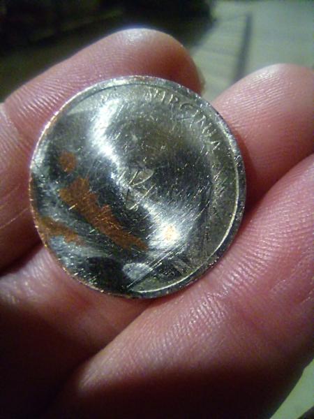 2000 Virginia quarter smoothridges mixture of copper obvious…