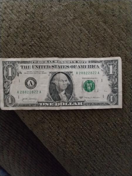 I've got a binary $1 bill that I&hellip;
