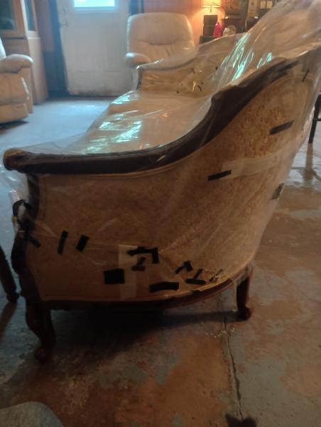 French Louis XV couch from the 1740