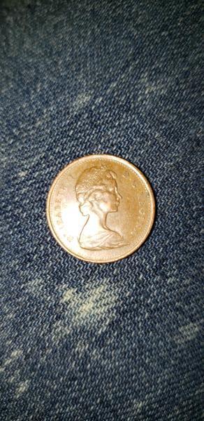 Elizabeth H D G.REGINA 1¢CANADA 1867-1967