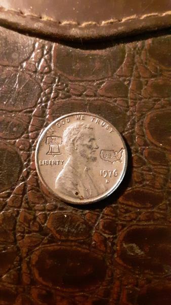 1976 mint mark D with stamped liberty bell&hellip;