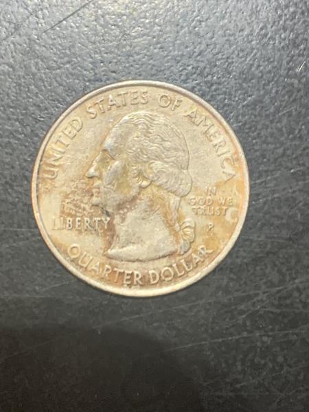 Kentucky 1792 quarter made in 2001