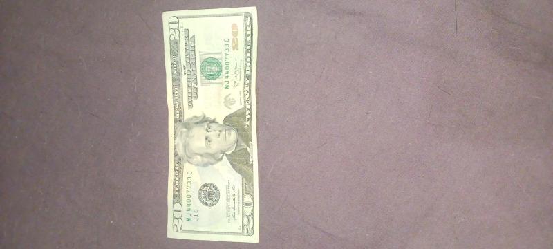 $20 dollar bill series 2013