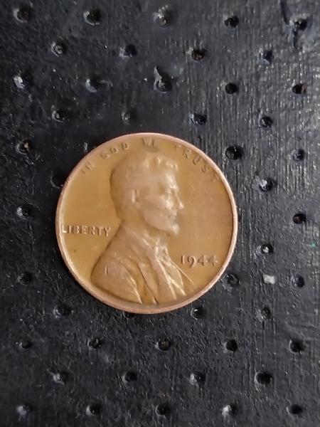 1944 US. Wheat Penny no mint mark in…