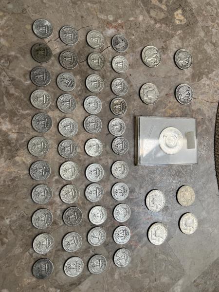 Front and back pictures of Dover coins Susan…
